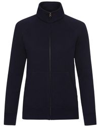 Fruit Of The Loom - "Premium" Sweatjacke Für Damen (Marineblau) - Lyst
