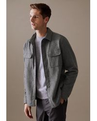 Autograph - Wool Blend Overshirt - Lyst