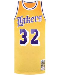 Mitchell & Ness - Nba Los Angeles Lakers Logo Vest - Lyst