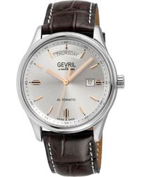 Gevril - Excelsior 48201 Swiss Automatic Sw240 Watch - Lyst