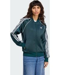 adidas Originals - Sst Adicolor Satin Track Top - Lyst