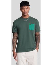 Lyle & Scott - Tonal Pocket T-Shirt - Lyst