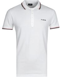 DIESEL - T-randy Broken Logo Polo Shirt - Lyst
