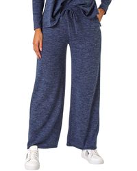 Roman - Soft Touch Wide Leg Trousers - Lyst
