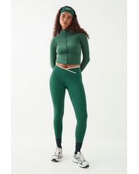 DSGN Studio - Sport Contrast Binding Wrap Waist Legging - Lyst