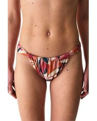 Penti - Brayana Super Shiny Mid Waist Bikini Bottom - Lyst