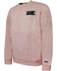 PUMA - Culture Maker Crew Sweatshirt Logo Jumper 597910 54 Textile - Lyst