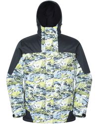 Mountain Warehouse - 'Shadow Ii' Printed Ski Jacket With Multiple Pockets Snow Proof Coat - Lyst