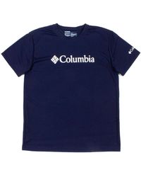 Columbia - Tech Trail Graphic T-Shirt - Lyst