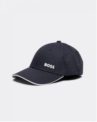 BOSS - Boss Cotton-Twill Cap With Printed Logo - Lyst