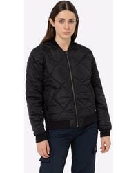 Dickies - Quilted Bomber Jacket - Lyst