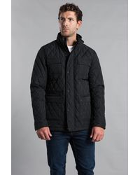 Kensington Eastside - Diamond Quilted Funnel Neck Jacket - Lyst