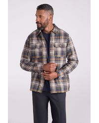 Mountain Warehouse - 'Stream Ii' Lined Flannel Shirt With Front Pockets Warm Cosy Top Cotton - Lyst