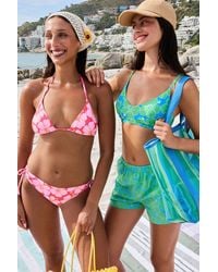 Penti - Beralis Underwire Bralette Floral Textured Bikini Top - Lyst