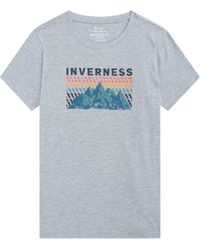 Mountain Warehouse - Regional Inverness Graphic Tee Cotton Crew Neck Breathable Everyday T-Shirt - Lyst