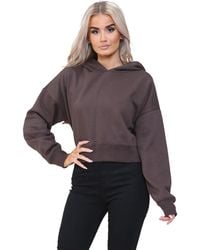 Kruze By Enzo - Cropped Hoodie - Lyst