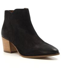 Dune - Ladies Parlor Heeled Suede Ankle Boots - Lyst
