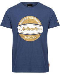 Regatta - Original Cotton T-Shirt (Dark Denim) - Lyst