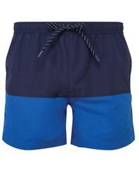 Asquith & Fox - Swim Shorts (/Royal) - Lyst