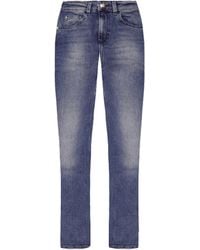 Armani - Emporio J29 Regular Fit Hoge Taille Dames Jeans - Lyst