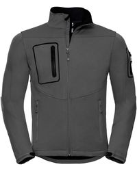Russell - Sports Soft Shell Jacket (Titanium) - Lyst