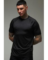 BoohooMAN - Tall Man Active Lightweight Essentials Gym Regular Fit Raglan T-shirt - Lyst