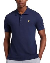 Lyle & Scott - Polo Shirt Short Sleeve Summer Golf Tee Cotton Jersey Sports - Lyst