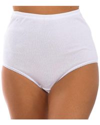 Playtex - Womenss Cotton Classic Invisible Effect Ultra-Flat Waist Panties P01Bm - Lyst