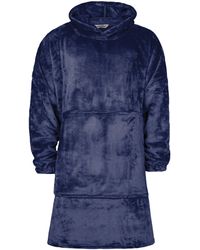Heat Holders - Warm Fleece Oversized Blanket Hoodie - Lyst