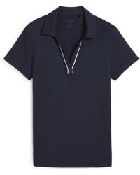 PUMA - Cloudspun Piped Short Sleeve Performance Polo Shirt - Lyst