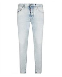 DSquared² - Skinny Dan Jean Light Jeans Cotton - Lyst