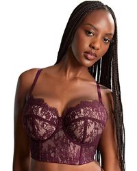 Panache - Carmen Lace Bustier Bra - Lyst