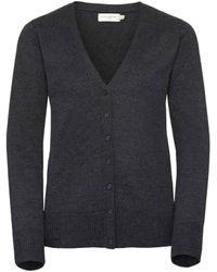 Russell - Collection Ladies/ V-Neck Knitted Cardigan ( Marl) - Lyst