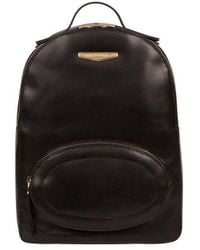 Pure Luxuries - 'Christina' Vegetable-Tanned Leather Backpack - Lyst