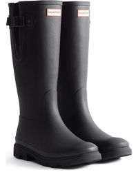 HUNTER - Downpour Adjustable Boot Rubber Wellington Boots - Lyst