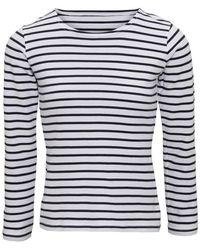 Asquith & Fox - Ladies Mariniere Coastal Long Sleeve T-Shirt Cotton - Lyst