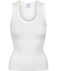 Ruey - Ladies Essentials Scoop Neck Tank Sculpting Recycled Stretch Fit - Lyst
