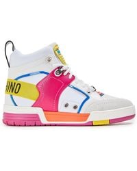 Moschino - Court Trainers - Lyst