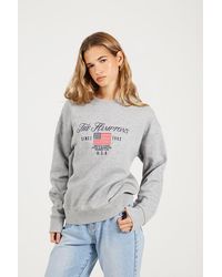 Brave Soul - Crew Neck Embroidered Sweatshirt - Lyst