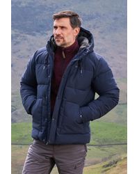 Mountain Warehouse - 'Manta' Borg Lined Jacket Isotherm Water Resistant Padded Coat - Lyst