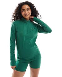 PUMA - Evolve 1/4 Zip Training Top - Lyst
