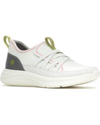 Hush Puppies - Ladies Elevate Leather Trainers - Lyst