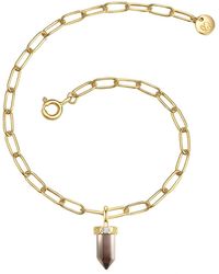 Glanzstücke München - Bracelet Sterling Zirconia Quartz Smoky - Lyst