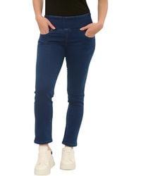 MYT - Elasticated Waist Tummy Control Jeans - Lyst