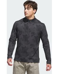 adidas - Go-To Printed Quarter-Zip Pullover - Lyst