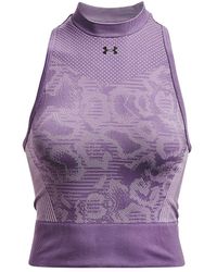 Under Armour - Rush Seamless Crop Top - Lyst