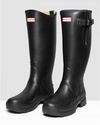 HUNTER - Balmoral Side Adjustable 3Mm Neo Lined Tech Sole Tall Boot - Lyst