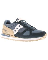 Saucony - Retro Trainers Shadow Original Lace Up Sand - Lyst