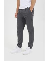 Brave Soul - Straight Leg Elasticated Waist Trousers - Lyst