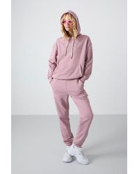 TOMMY LIFE - Oversized Hooded Sweatshirt And Pants Set - Lyst